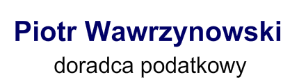 Piotr Wawrzynowski Doradztwo Podatkowe